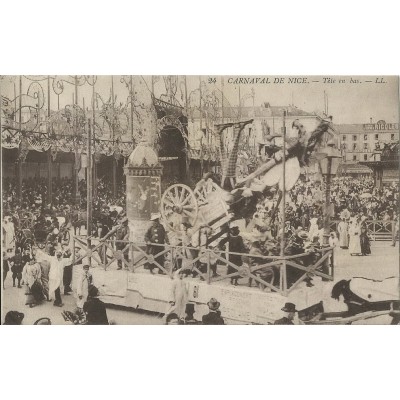 CPA: NICE, LE CARNAVAL. Animée. Années 1920. (9)