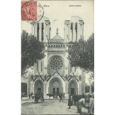 CPA: NICE, NOTRE-DAME vers 1900.