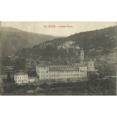 CPA: NICE, SAINT-PONS. Années 1900.