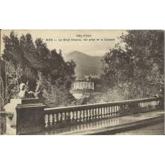 CPA: NICE. LE MONT CHAUVE, VUE PRISE DE LA CASCADE. Années 1920.