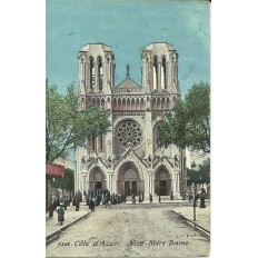 CPA: NICE. NOTRE-DAME. Années 1910.