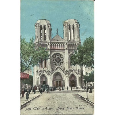 CPA: NICE. NOTRE-DAME. Années 1910.