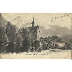 CPA: PRES SERVOZ ET LE MONT-BLANC, Années 1900