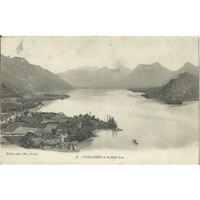 CPA: TALLOIRES ET LE PETIT LAC, Années 1900.