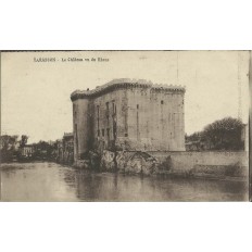 CPA: TARASCON, LE CHATEAU VU DU RHONE années 1910.