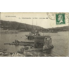 CPA: VILLEFRANCHE, LA RADE. Années 1920.