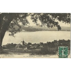 CPA: VUE GENERALE de VEYRIER (LAC d' ANNECY). Années 1900.