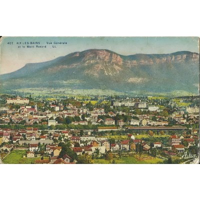 CPA: AIX-LES-BAINS.VUE GENERALE. ANNEES 1910/20.