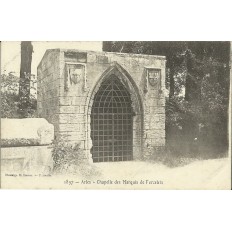 CPA: ARLES, CHAPELLE DES MARQUIS DE FORCELETS, vers 1910.