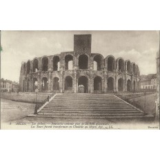 CPA: ARLES, LES ARENES vers 1910.