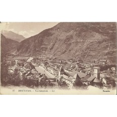 CPA: MOUTIERS, VUE GENERALE. Années 1910.