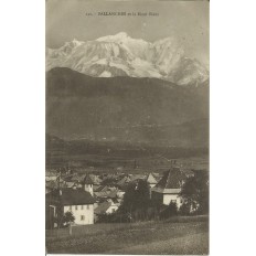 CPA: SALLANCHES ET LE MONT-BLANC, Années 1920.