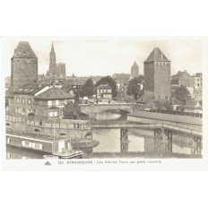 CPA - STRASBOURG - Les Vieilles Tours Aux Ponts Couverts - Années 1920