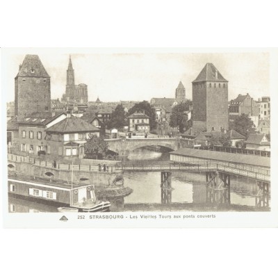 CPA - STRASBOURG - Les Vieilles Tours Aux Ponts Couverts - Années 1920