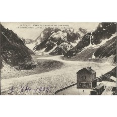 CPA: CHAMONIX, LES GRANDES JORASSES, vers 1920.