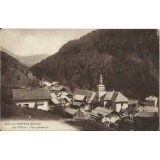 CPA: LA GIETTAZ. VUE GENERALE. Années 1910.