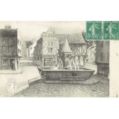 CPA - LAGNY SUR MARNE - Fontaine Dite De St Fursy (Cavello Péduzzi) - Vers 1910