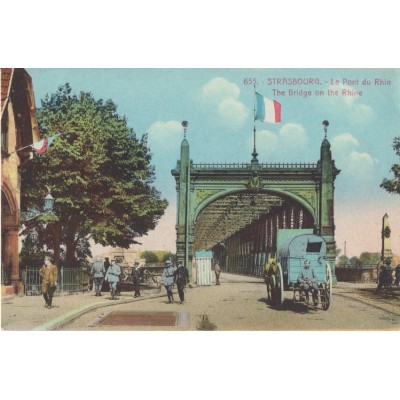 CPA - STRASBOURG - Pont Du Rhin - Années 1920