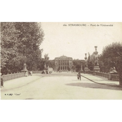 CPA - STRASBOURG - Pont De L'Université - Années 1910