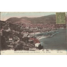 CPA: VILLEFRANCHE-SUR-MER, Vue Générale, Années 1910