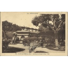 CPA: JUAN-LES-PINS, Jardins du Grand Hotel, Années 1930