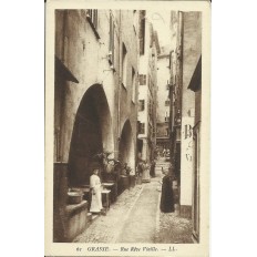 CPA: GRASSE, RUE REVE VIEILLE, Années 1920