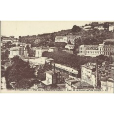 CPA: GRASSE. Vue sur le Cours et le Casino, Années 1910.