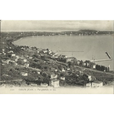 CPA: GOLFE JUAN. Vue Générale, Années 1900