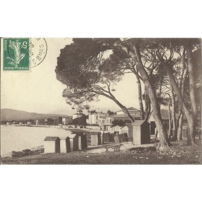 CPA: JUAN-LES-PINS, La Plage. Années 1910.