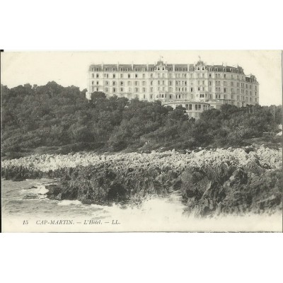 CPA: CAP-MARTIN. L'Hotel. Années 1900.