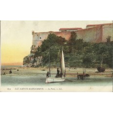 CPA: ILE SAINTE-MARGUERITE, Le Fort, Années 1900.