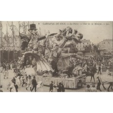 CPA: NICE, LE CARNAVAL. Animée. Années 1920. (15)