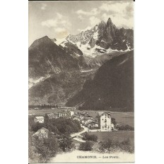 CPA: CHAMONIX, LES PRATZ. Années 1920.