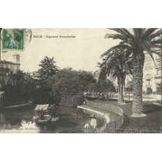 CPA - NICE, SQUARE GAMBETTA, Années 1900.