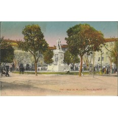 CPA - NICE, LA PLACE GARIBALDI (couleurs), Années 1920.