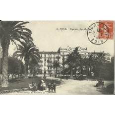 CPA - NICE, Le Square Gambetta, années 1910.