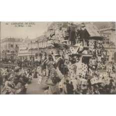 CPA: NICE, LE CARNAVAL. Animée. Années 1920. (17)