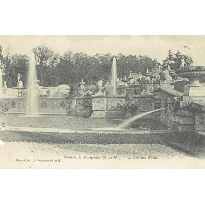 CPA - CHATEAU DE POMPONNE - Le Château D'Eau - Années 1900