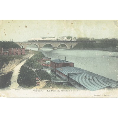 CPA - TRILPORT - Le Pont Du Chemin De Fer - Années 1910