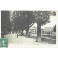 CPA - MEAUX - La Promenade Des Trinitaires - Années 1900