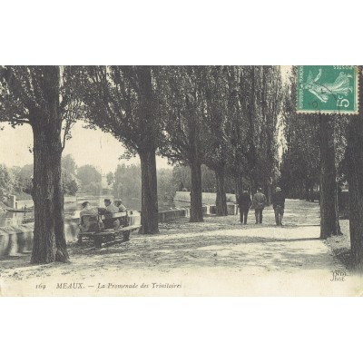 CPA - MEAUX - La Promenade Des Trinitaires - Années 1900