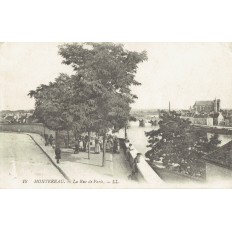 CPA - MONTEREAU - La Rue De Paris - Années 1900