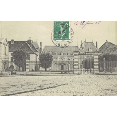 CPA - MELUN - Entrée De La Préfecture - Années 1900