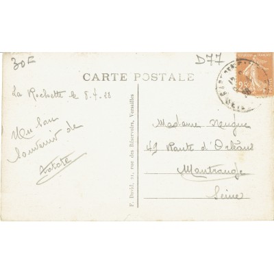 CPA - MELUN - Entrée Du Château De La Rochette - Années 1920