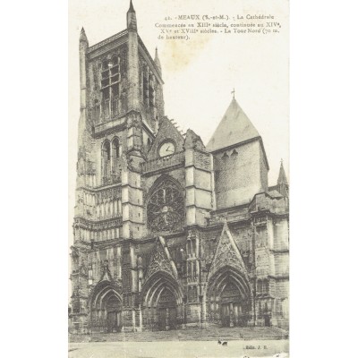 CPA - MELUN - La Cathédrale - Années 1920