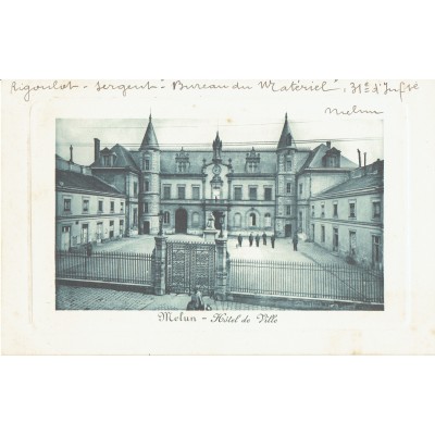 CPA - MELUN - L'Hôtel De Ville - Années 1910