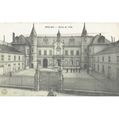 CPA - MELUN - Hôtel De Ville. - Années 1900