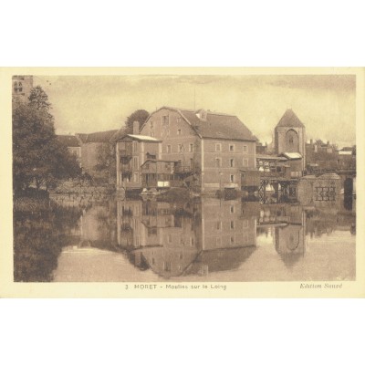 CPA - MORET SUR LOING - Moulins Sur Le Loing - Années 1910