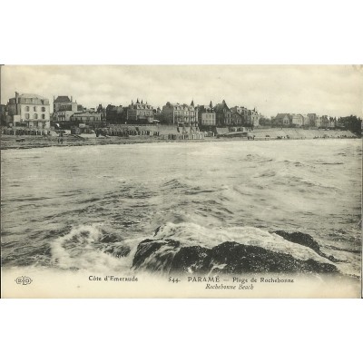 CPA: PARAME. PLAGE DE ROCHEBONNE, en 1900