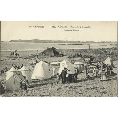 CPA: PARAME. LA PLAGE DE LA HOGUETTE, Années 1900.